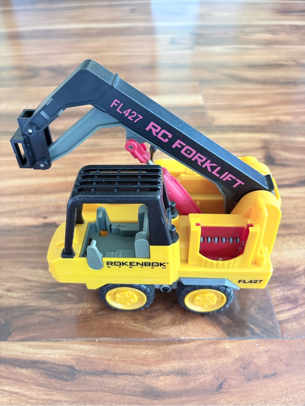 Rokenbok System Toy Forklift Construction Vehicle No Battery